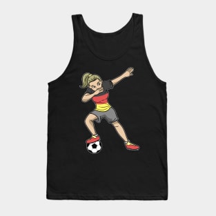 Soccer Germany Soccer Player Girls Tank Top